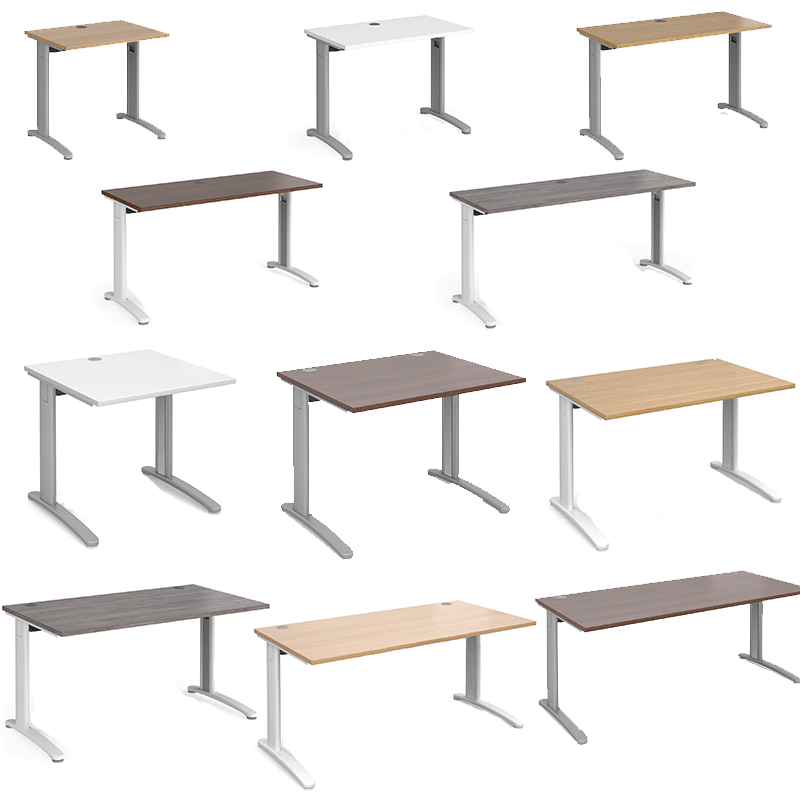 400 Series Straight Desk (D600mm or 800mm) | Ministry of Furniture ...