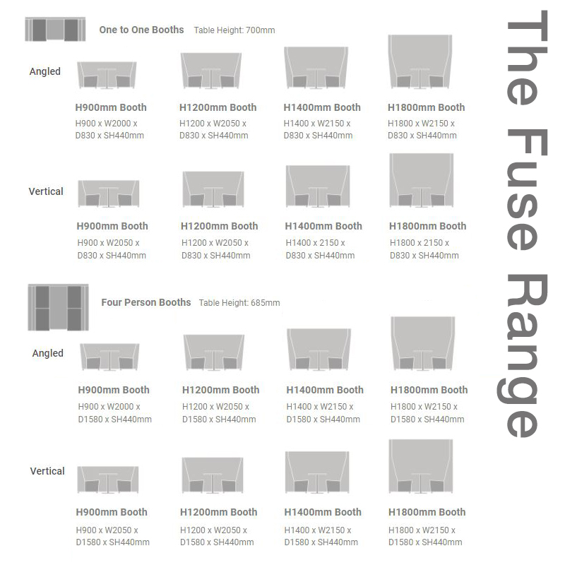 Fuse seating with arms | Ministry of Furniture Workplace